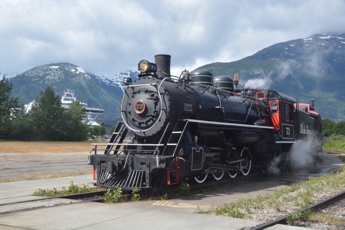White Pass steam engine